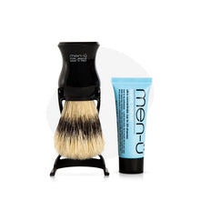 Load image into Gallery viewer, Barbiere Pure Bristle Shaving Brush & Buddy